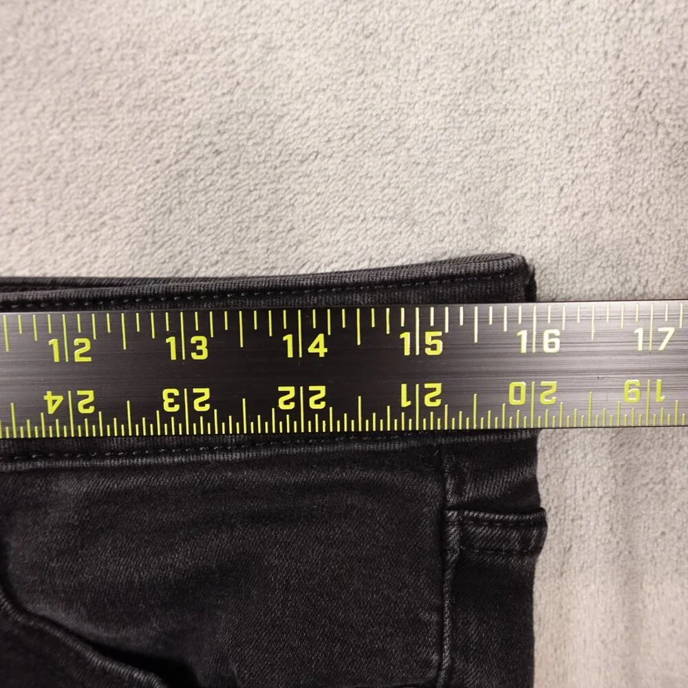 Express Jeans Slim Straight‎ Men's 31x30 Black Denim